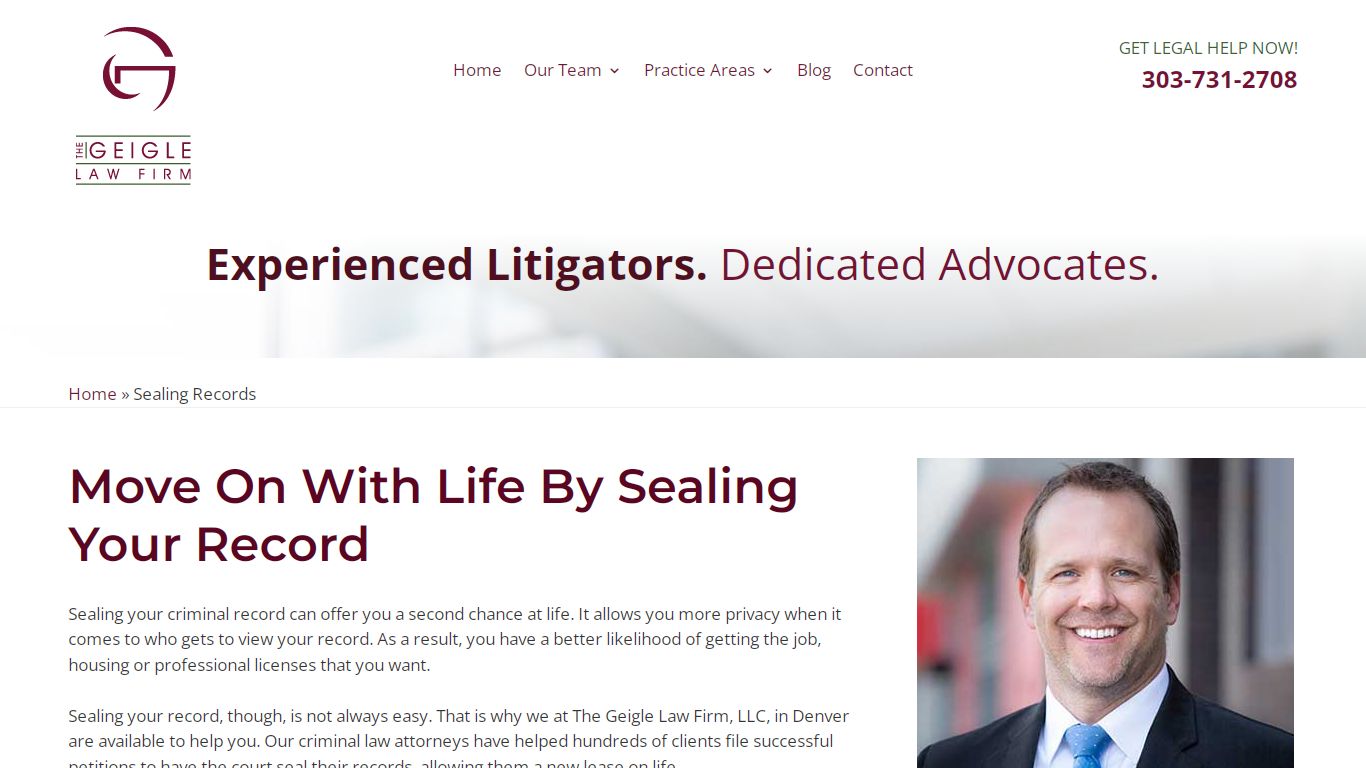 Denver Record Sealing Law Firm | Criminal Defense Attorney